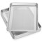 GRIDMANN Commercial Grade Aluminium Cookie Sheet Baking Tray - 6 Pans